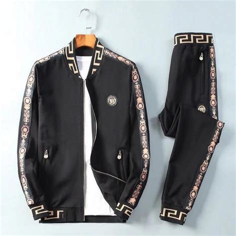 versace men outfit|versace tracksuit men's sale.